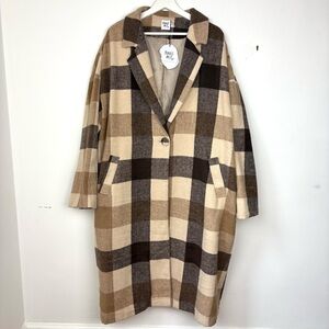 Princess Polly Penelope Plaid Coat
